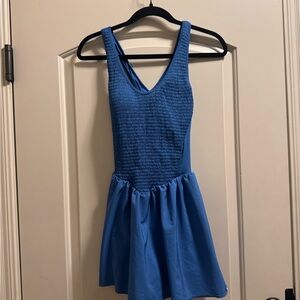 JoyLab Blue Mini Dress